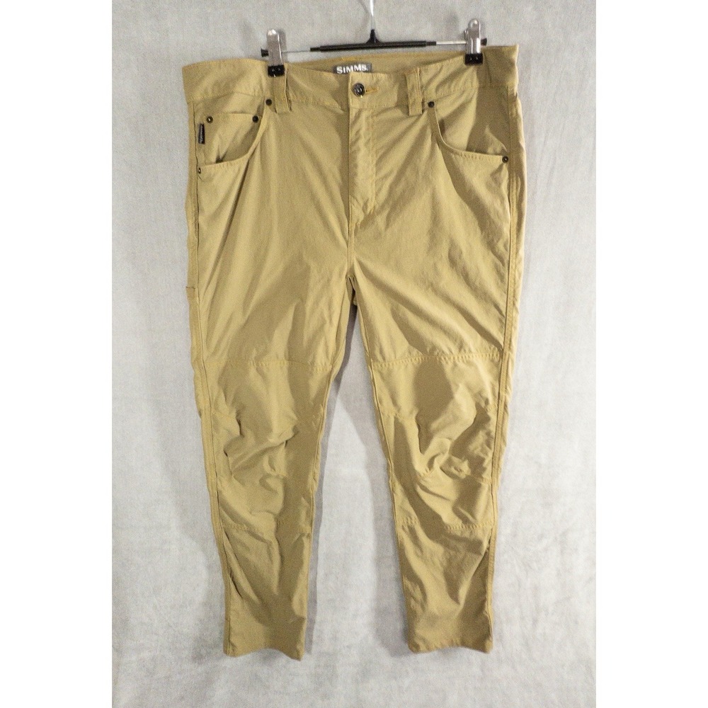 Simms Fishing Nylon Wading Pants Mens 34x31 Outdoors Gorpcore Camping Hiking
